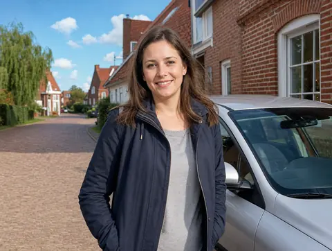 Verkäufer aus Attendorn mit dem verkauften Fahrzeug